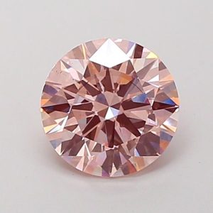 Round 2.00ct Fancy Pink VS2 Excellent Excellent Excellent Strong
