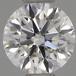 Round 0.43ct F VVS2 Excellent Excellent Excellent None