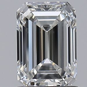 Emerald 1.23ct F VVS2 Excellent Excellent Excellent Faint