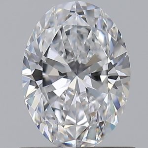Oval 0.80ct D VVS1 Excellent Excellent Excellent None