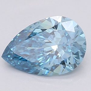 Pear 1.04ct Fancy Blue VS1 Excellent Excellent None