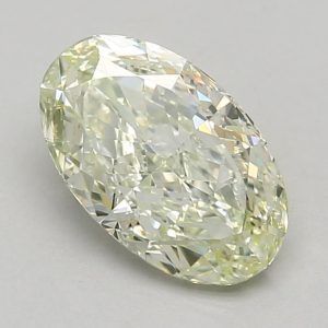 Oval 1.34ct Fancy Yellow VVS2 Excellent Excellent None