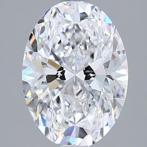 Oval 2.01ct D VVS2 Excellent Excellent None