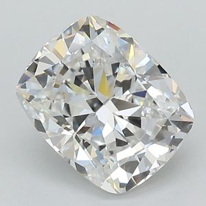 Cushion 2.03ct D VS1 Excellent Excellent None