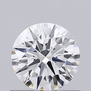 Round 0.51ct D IF Ideal Excellent Excellent None