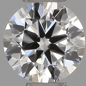 Round 0.30ct F VVS2 Very Good Excellent Good None