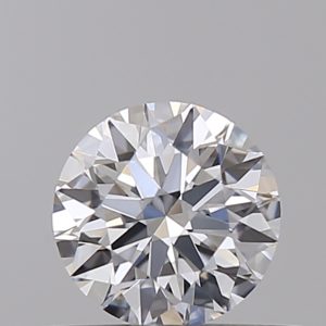 Round 0.42ct D VVS1 Ideal Excellent Excellent None