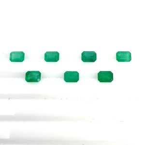 SMERALDI OTTAGONALI 8X6MM