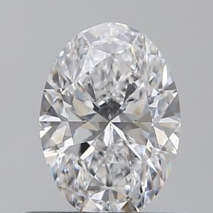 Oval 0.50ct D VS1 Excellent Excellent Excellent None
