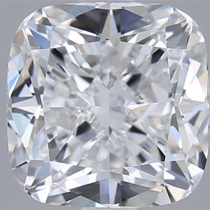 Cushion 2.00ct D VVS2 Excellent Excellent None