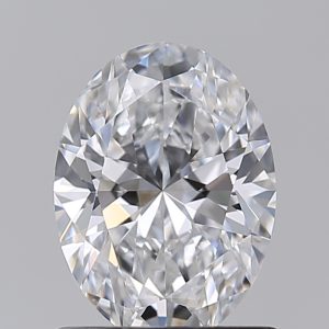 Oval 1.02ct D VVS1 Excellent Excellent Excellent None