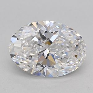 Oval 1.10ct D VVS1 Excellent Excellent Excellent None