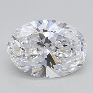 Oval 1.10ct D VVS1 Excellent Excellent Excellent None