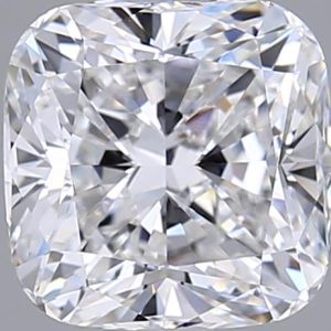 Cushion 2.54ct D VVS2 Excellent Excellent None
