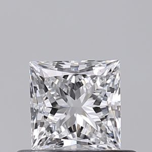 Princess 0.50ct D VVS2 Excellent Excellent Very Good None