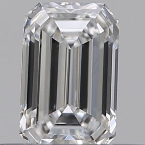 Emerald 0.30ct D VS1 Excellent Very Good Good None