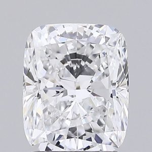 Cushion 1.51ct D VVS2 Very Good Excellent None