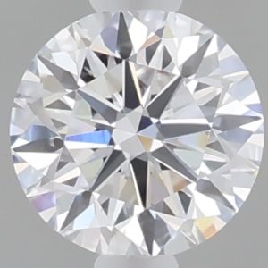 Round 0.41ct D VVS2 Excellent Excellent Very Good None