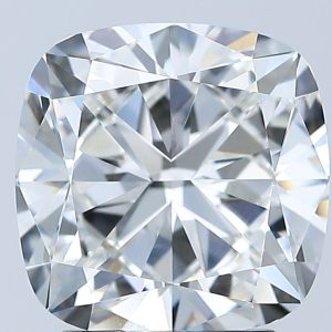 Cushion 2.54ct F VVS2 Excellent Excellent None