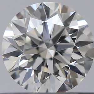 Round 0.42ct F VVS2 Excellent Excellent Excellent Strong