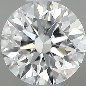 Round 0.43ct F VVS2 Excellent Excellent Excellent None