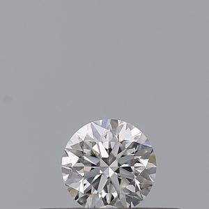 Round 0.18ct D VVS1 Very Good Excellent Excellent None