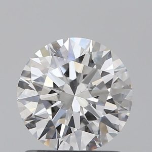 Round 1.01ct D SI1 Excellent Excellent Excellent None