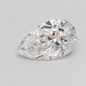 Pear 1.04ct D VVS2 Excellent Very Good None