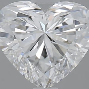 Heart 1.00ct D VVS1 Excellent Excellent Excellent None