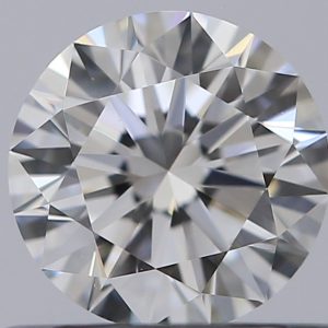 Round 0.50ct F VVS2 Excellent Excellent Excellent None