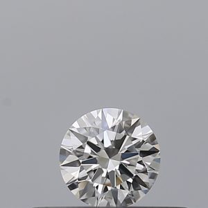 Round 0.20ct F IF Excellent Excellent Excellent None