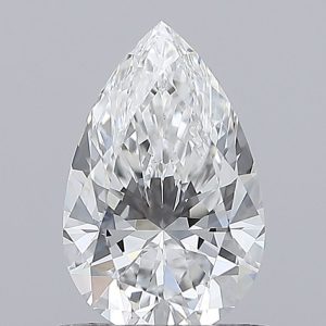 Pear 1.01ct E VS1 Excellent Excellent None