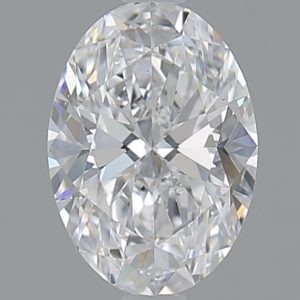 Oval 1.00ct D VS2 Excellent Excellent Excellent Medium