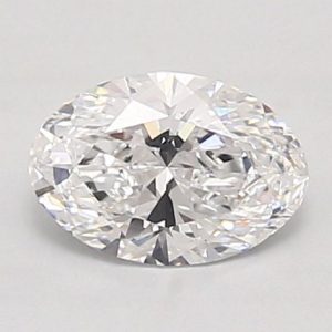 Oval 0.94ct D VVS2 Excellent Excellent None