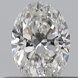 Oval 0.35ct F SI1 Excellent Excellent Excellent None
