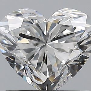 Heart 1.01ct F VVS2 Excellent Excellent Excellent None