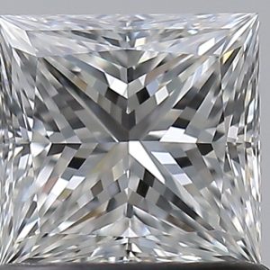 Princess 0.79ct F VVS2 Excellent Excellent Excellent None