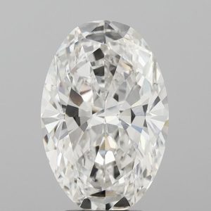 Oval 4.00ct G VVS2  Excellent Excellent None