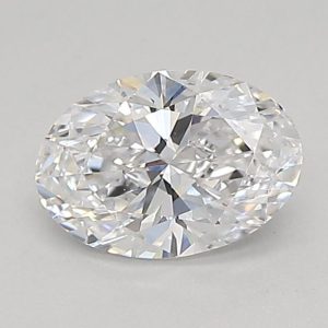 Oval 0.51ct D VVS2 Excellent Excellent None