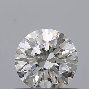 Round 0.50ct F VVS1 Excellent Excellent Excellent None