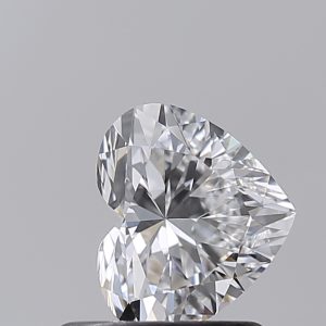 Heart 0.72ct D VVS2 Excellent Excellent Excellent None