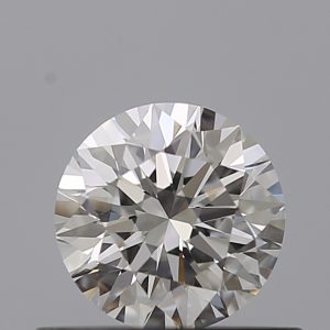 Round 0.50ct F VVS1 Excellent Excellent Excellent None