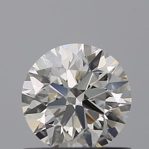 Round 0.63ct F IF Very Good Excellent Excellent None
