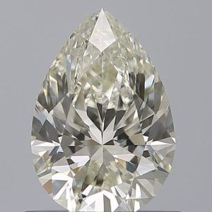 Pear 0.70ct J VS1 Very Good Excellent Excellent None