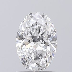 Oval 1.05ct D IF Excellent Excellent None