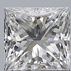Princess 0.81ct E SI1 Excellent Excellent Very Good Faint
