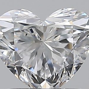 Heart 1.01ct D VVS1 Excellent Excellent Excellent None