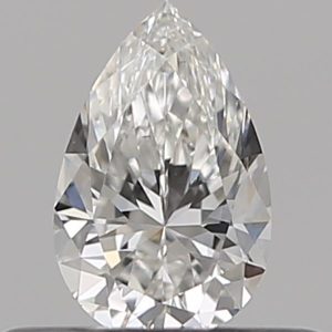 Pear 0.30ct F VS2 Very Good Very Good Very Good None