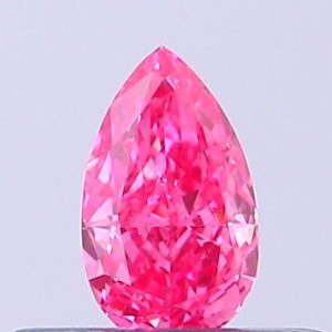 Pear 0.24ct Fancy Pink VVS2  Very Good Good Strong