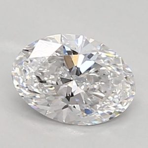 Oval 0.40ct D VVS2 Excellent Excellent None